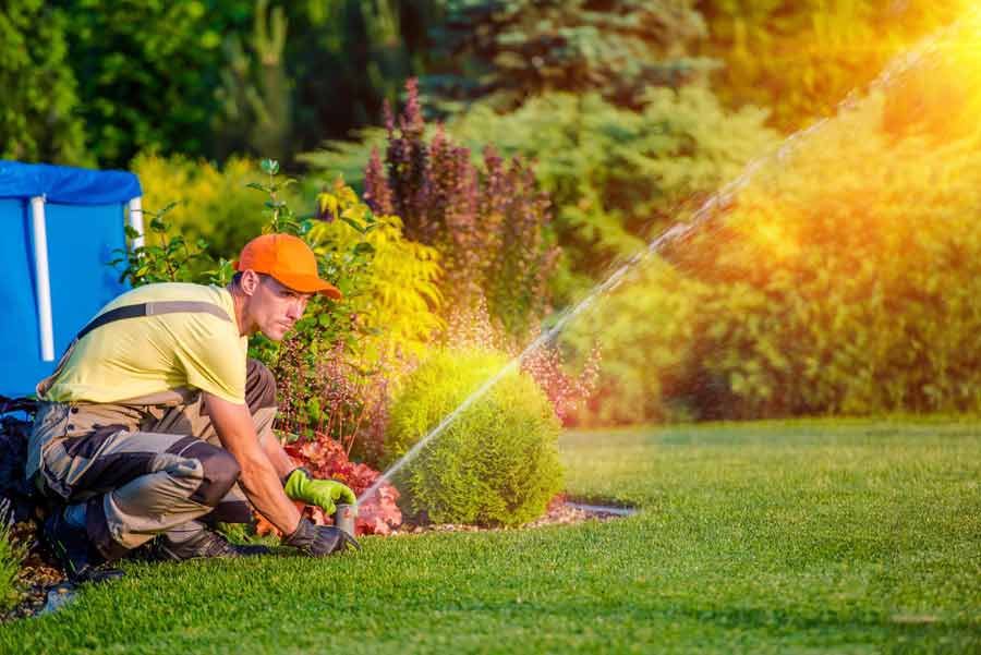 irrigation and sprinkler repair